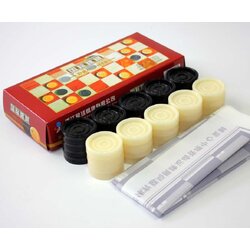 ตัวหมากฮอสพลาสติกABS (40ตัว) Plastic Checkers Pieces