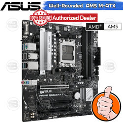 [CoolBlasterThai] ASUS MAINBOARD PRIME B650M-A II AMD SOCKET AM5 DDR5 MICRO-ATX ประกัน 3 ปี