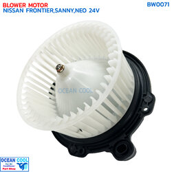 โบเวอร์ นิสสัน บิ๊กเอ็ม ฟรอนเทีย ,ซันนี่ นีโอ , อีซูซุ ดราก้อนอาย 24V BW0071 BLOWER MOTOR NISSAN FROTIER SUNNY NEO 24V โบลเวอร์ พัดลม ฟรอนเทียร์