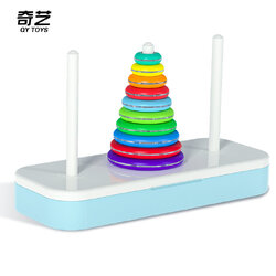 หอคอยฮานอยพลาสติก QY Rainbow Tower of Hanoi