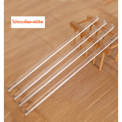 ไม้บรรทัดอะคริลิคสำหรับไพ่นกกระจอก(4ชิ้น) Acrylic Mahjong Ruler 48cm