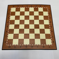 กระดานหมากฮอส/หมากรุกกระดาษแข็งCardboardแบบพับ สีลายไม้