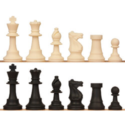 3 3/4'' Silicone Chess Pieces ตัวหมากรุกสากลซิลิโคน