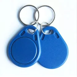 บัตรคีย์การ์ด แบบพวงกุญแจ (ทรงหยดน้ำ) 13.56 MHz RFID Tag