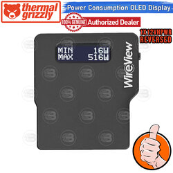 [CoolBlasterThai] Thermal Grizzly WireView (WV-H1R) 12VHPWR Reversed GPU Power Consumption OLED Display