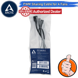 [CoolBlasterThai] Arctic 4-Pin PWM Fan Splitter Cable (PWM Sharing Cable for 4 Fans) ประกัน 2 ปี