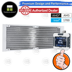 [CoolBlasterThai] Thermalright FROZEN WARFRAME X 240 WHITE (FANLESS) AIO Liquid CPU Cooler (AM5/LGA1851 Ready) ประกัน 5 ปี