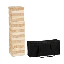 เกมตึกถล่มยักษ์ Giant Jenga Wooden Block