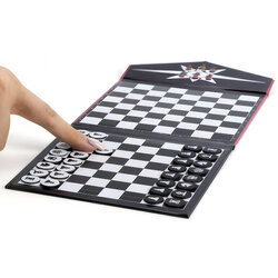 หมากรุกสากลแม่เหล็กพกพา Mini Chess (Pocket book-Style Travel Edition)