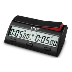 นาฬิกาจับเวลาหมากรุก หมากล้อมแบบดิจิตอล PQ9912 (ดำ)