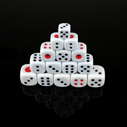 ลูกเต๋าเมลามีนอย่างดี Melamine Dice