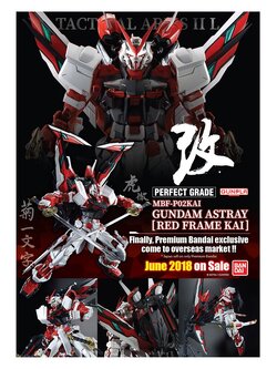 *พรีออเดอร์ PB PG 1/60 GUNDAM ASTRAY RED FRAME KAI