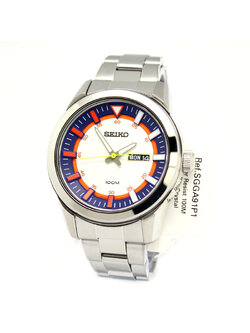 นาฬิกาข้อมือชาย สายสแตนเลส Seiko รุ่น SGGA91P1