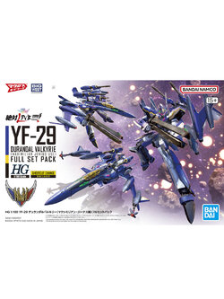 HG YF-29 DURANDAL VALKYRIE (MAXIMILIAN JENIUS USE) FULL SET PACK