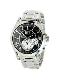นาฬิกาข้อมือผู้ชาย Seiko Premier Kinetic Perpetual Sapphire SNP021P1