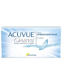 คอนแทคเลนส์รายสองสัปดาห์ ACUVUE OASYS 2-week with HYDRACLEAR PLUS™