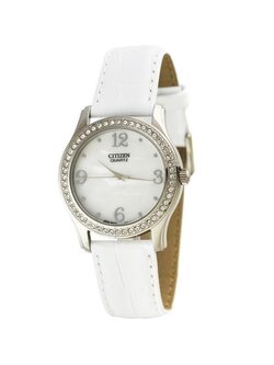 Citizen Crystal Lady นาฬิกาข้อมือผู้หญิง สายหนัง รุ่น EL3010-50D