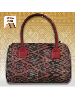 กระเป๋าขาวม้า,กระเป๋าผ้าขิด กระเป๋าถือ กระเป๋าหิ้ว 12x23x23 Cm//Khit Bag, Tote Bag, Tote Bag