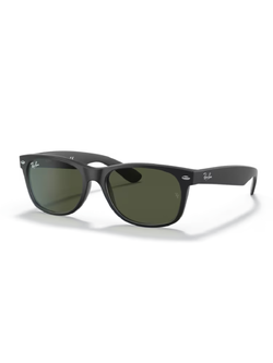 Ray Ban Wayfarer RB2132F 622 Rubber Black 55