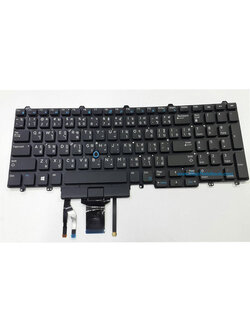 Keyboard Dell Precision 3510 3530, คีย์บอร์ด มีไฟ Backlit แป้นพิมพ์ Thai/Eng Dell Precision 5WKKW ของแท้รับประกันศูนย์ Dell Thailand On-site Service