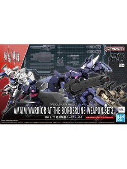 HG 1/72 AMAIM WARRIOR AT THE BORDERLINE WEAPON SET 3
