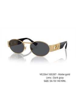 แว่นกันแดด VERSACE VE2264 100287 SIZE 56 MM.