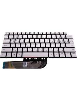 คีย์บอร์ด โน๊ตบุ๊ค Dell Inspiron 7490 อะไหล่แท้ สีเงิน แป้นพิมพ์ ไทย-อังกฤษ ราคา พิเศษ ตรงรุ่น ตรงสเปค ประกันศูนย์ Dell Thailand