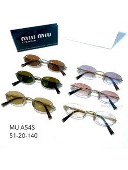 แว่นกันแดด MiuMiu Logo MU A54S