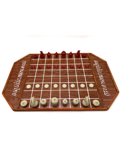 ชุดหมากรุกไทย(กระดานไม้อัดMDF+ตัวพลาสติกbermuda)