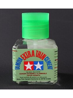 TA87038 TAMIYA EXTRA THIN CEMENT(ฝาเขียว) 40ml