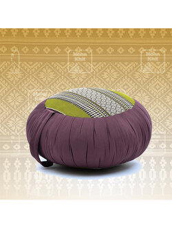 เบาะนั่งกลม เบาะโยคะ เบาะสมาธิ 40x40x20 Cm //Small wave maditation mattresses Cushions Khit Pillow Kapok100%