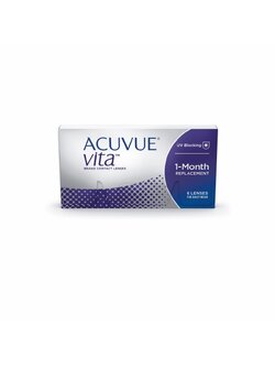ACUVUE VITA คอนแทคเลนส์รายเดือน แพ็ค 6 ชิ้น (3 คู่)