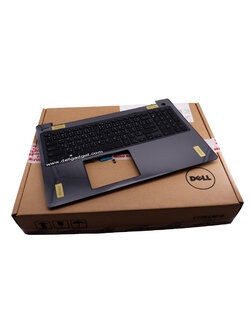 Palmrest Keyboard Dell G3 3579 แท้ ไทย อังกฤษ มีไฟ บอดี้บน Dell 3579 คีย์บอร์ดโน๊ตบุ๊ค Dell 3579 แท้ ประกันศูนย์ Dell Thailand