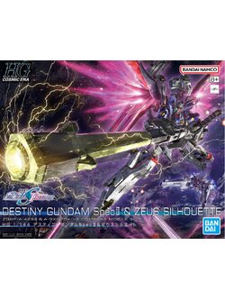 พร้อมส่ง HG 1/144 DESTINY GUNDAM SPEC II & ZEUS SILHOUETTE