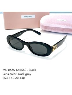 MIU MIU Glimpse MU 06ZS 1AB5S0
