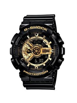 Casio G-shock Limited Edition สายเรซิ่น รุ่น GA-110GB-1ADR - Black/Gold