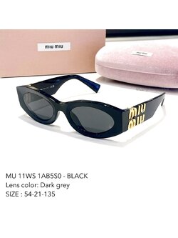 แว่นกันแดด MiuMiu Glimpse MU11WS 1AB5S0