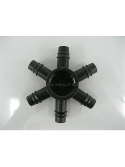 5 x ข้อต่อ 6 ทาง 16 X 3/4"