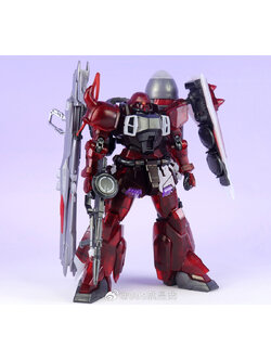 2001R MG 1/100 Zaku Red [Flash Model] (แถมเกราะแดงใส)