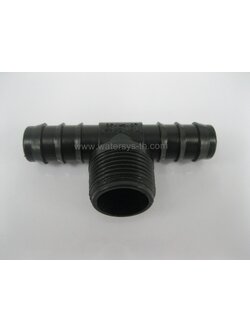 5 x ข้อต่อสามทางเกลียวนอก 25 x 3/4" x 25