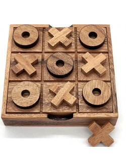 เกมOX โอเอกซ์ไม้ฉ่ำฉ่า (Tic-tac-toe)