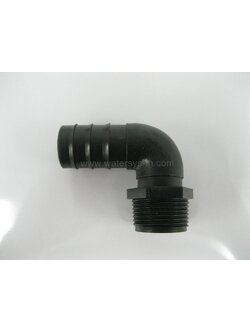 5 x ข้องอเกลียวนอก 90 องศา 25 x 3/4"