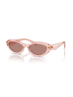 แว่นกันแดด Prada PR 26ZSF 19Q10D - Transparent peach