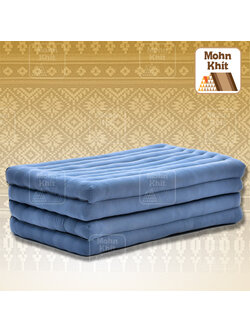 ที่นอนขิด 4 พับใหญ่สีพื้นเทาเข้ม 80x180x7Cm , Thai Folding mattresses Our traditional Thai Mattress is hand stuffed with natural kapok.