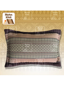 หมอนอิงแบบหักขอบเล็ก28x40Cm, Thai Leaning Cushions Khit Pillow Small 28x40Cm Kapok100%