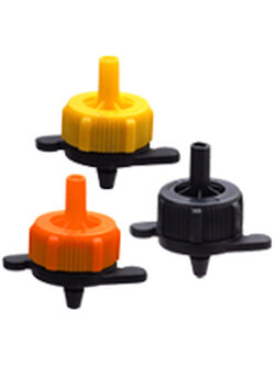 DRIP หัวน้ำหยด ไม่ชดเชยแรงดัน ปรับอัตราการจ่ายน้ำไม่ได้ บรรจุแพ๊คละ 50 ตัว