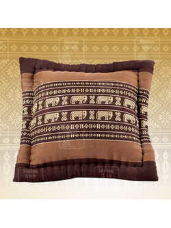 หมอนอิงแบบหักขอบเล็ก 38x38 Cm, Thai Leaning Cushions Khit Pillow Small 38x38Cm Kapok100%