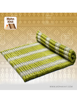 ที่นอนระนาดจัมโบ้ ที่นอนสุขภาพ ไม่ปวดหลัง 6 ฟุต(180x180Cm) //Wave mattresses Spa//Our traditional roll-up Thai Mattress is hand stuffed with natural kapok.