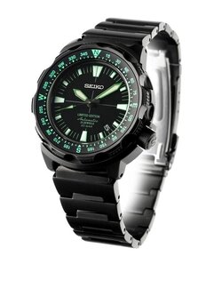 SEIKO Land Monster Limited Edition Automatic Men's Watch สายสแตนเลส รุ่น SARB075 - Black