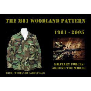 เสื้อทหาร ลายwoodland M81
